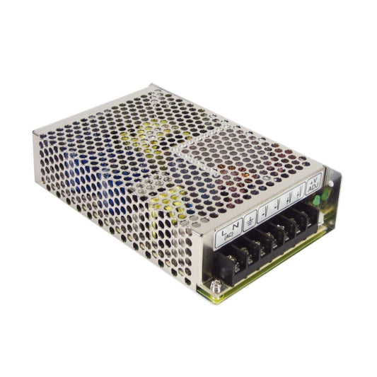 MeanWell LED barošanas bloks 108W 24V 4,5A - Compact power supply with high efficiency and reliable performance.