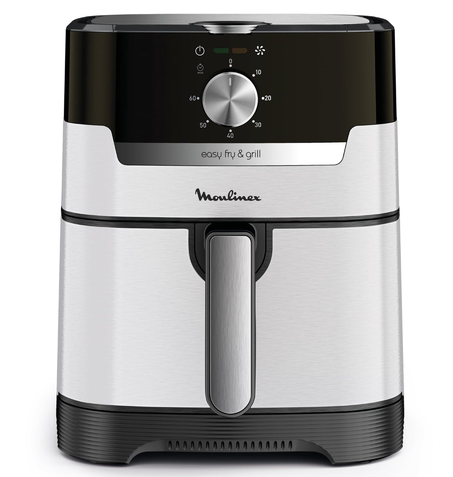 Moulinex Easy Fry EZ501A - 4.5L 2-in-1 air fryer, digital touchscreen, 16 programs, large capacity for up to 6 people.