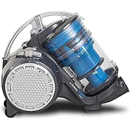 E.ZICOM ECO1 putekļsūcējs - bez maisiņa, kluss, efektīvs, videi draudzīgs dizains.