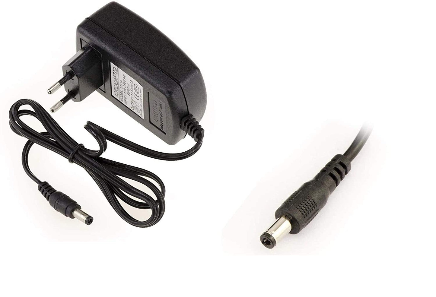 KALEA-INFORMATIQUE barošanas bloks 220V uz 13.5V DC 1A, 2.5mm x 5.5mm spraudnis, iekšējais/ārējais diametrs.