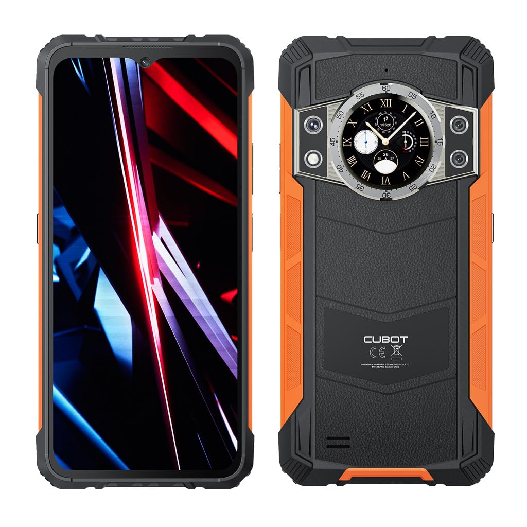 Cubot Kingkong ACE 3 - 6.5" FHD+ 90Hz, 8GB RAM, 256GB storage, 100MP camera, 5100mAh battery, Android 14, black