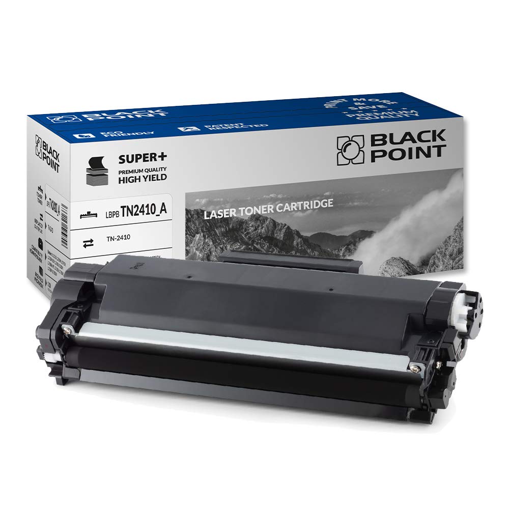 BLACK POINT Premium toneris - saderīgs ar TN2410 TN2420, melns, piemērots Brother HL-L2350DW, DCP-L2530DW, MFC-L2710DW.