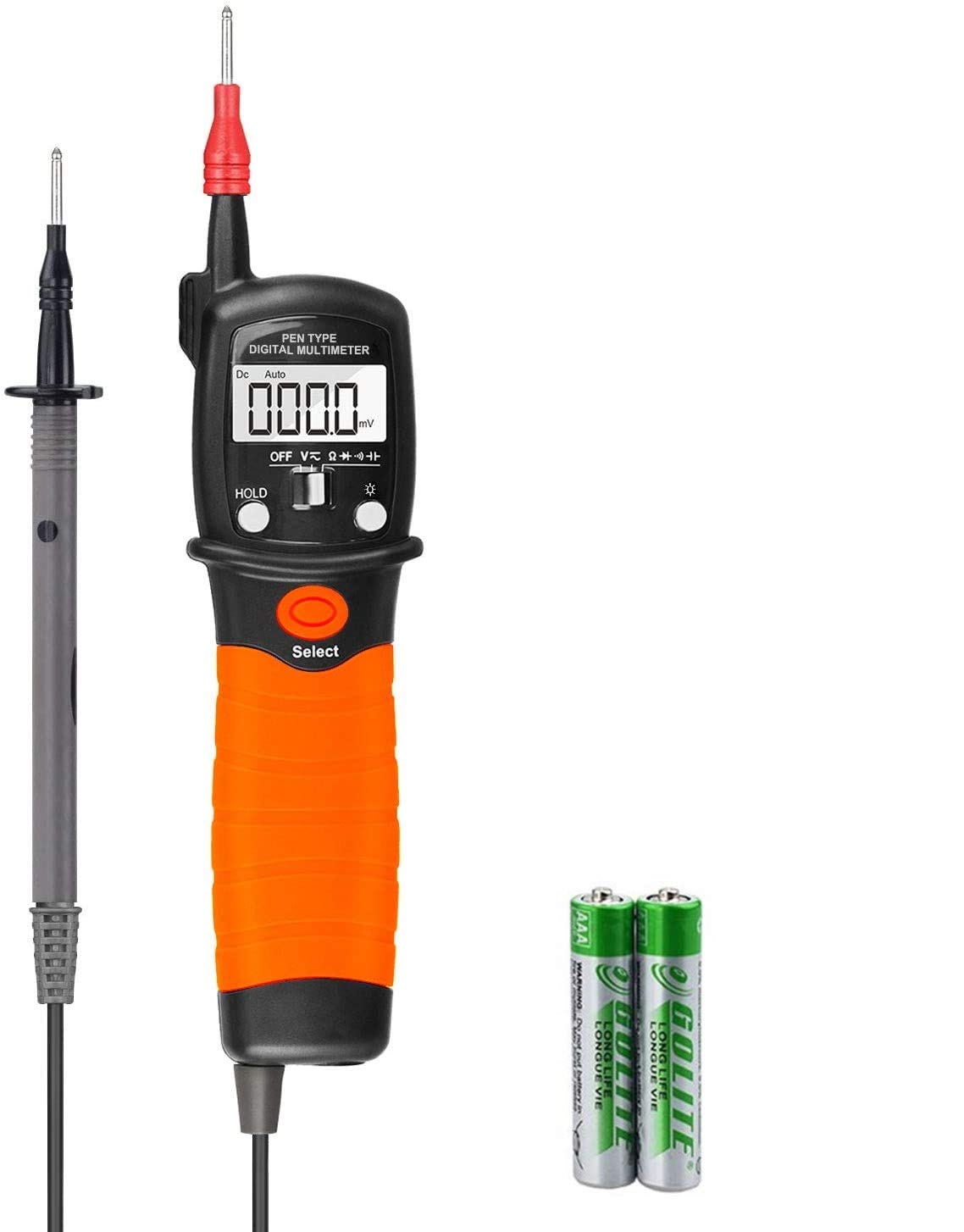 Digitālais pen tipa multimetrs AP-38B ar nepārtrauktības pārbaudi profesionāļiem
