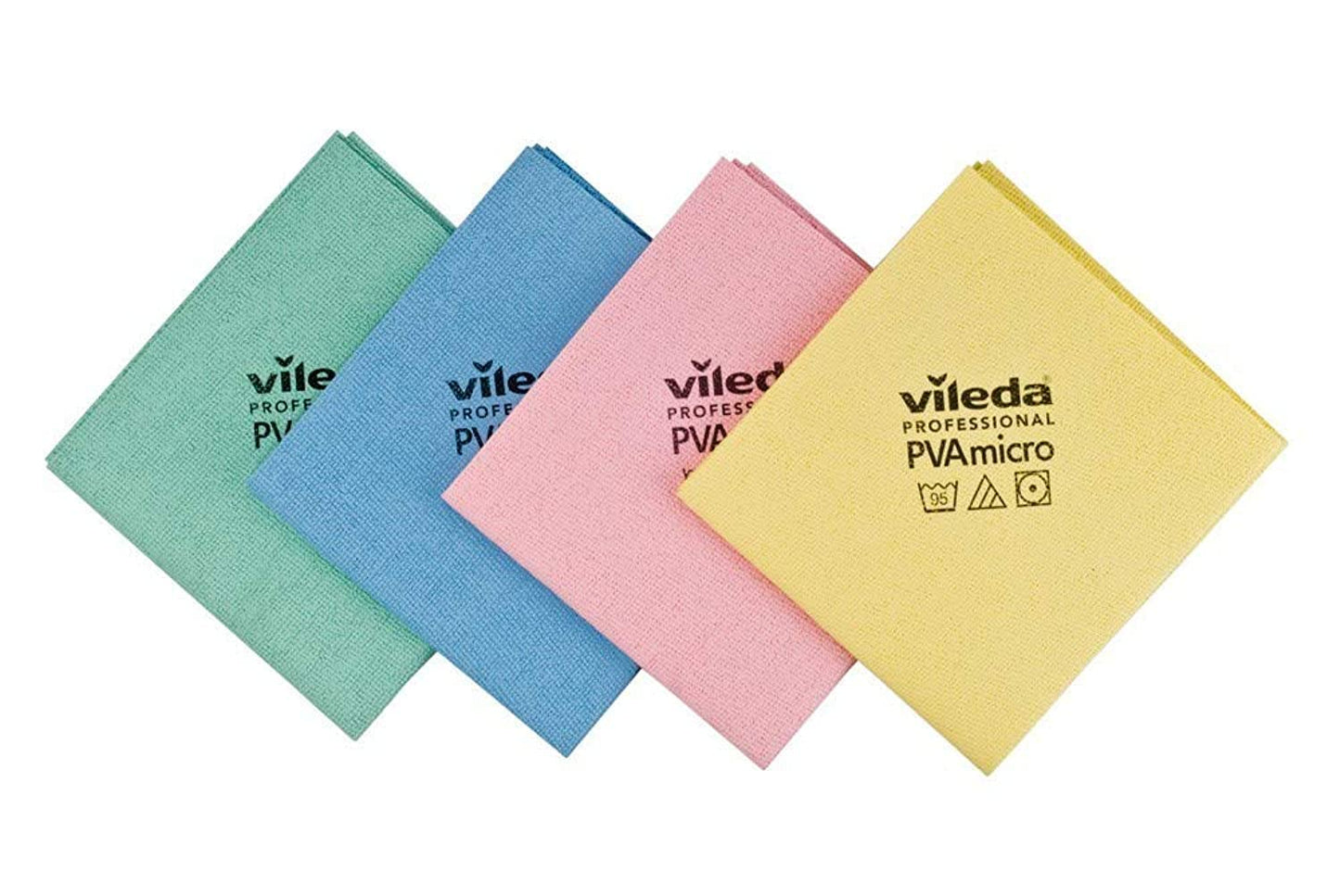 Vileda PVA mikrošķiedras lupatiņa, 4 krāsas, 38 x 35 cm