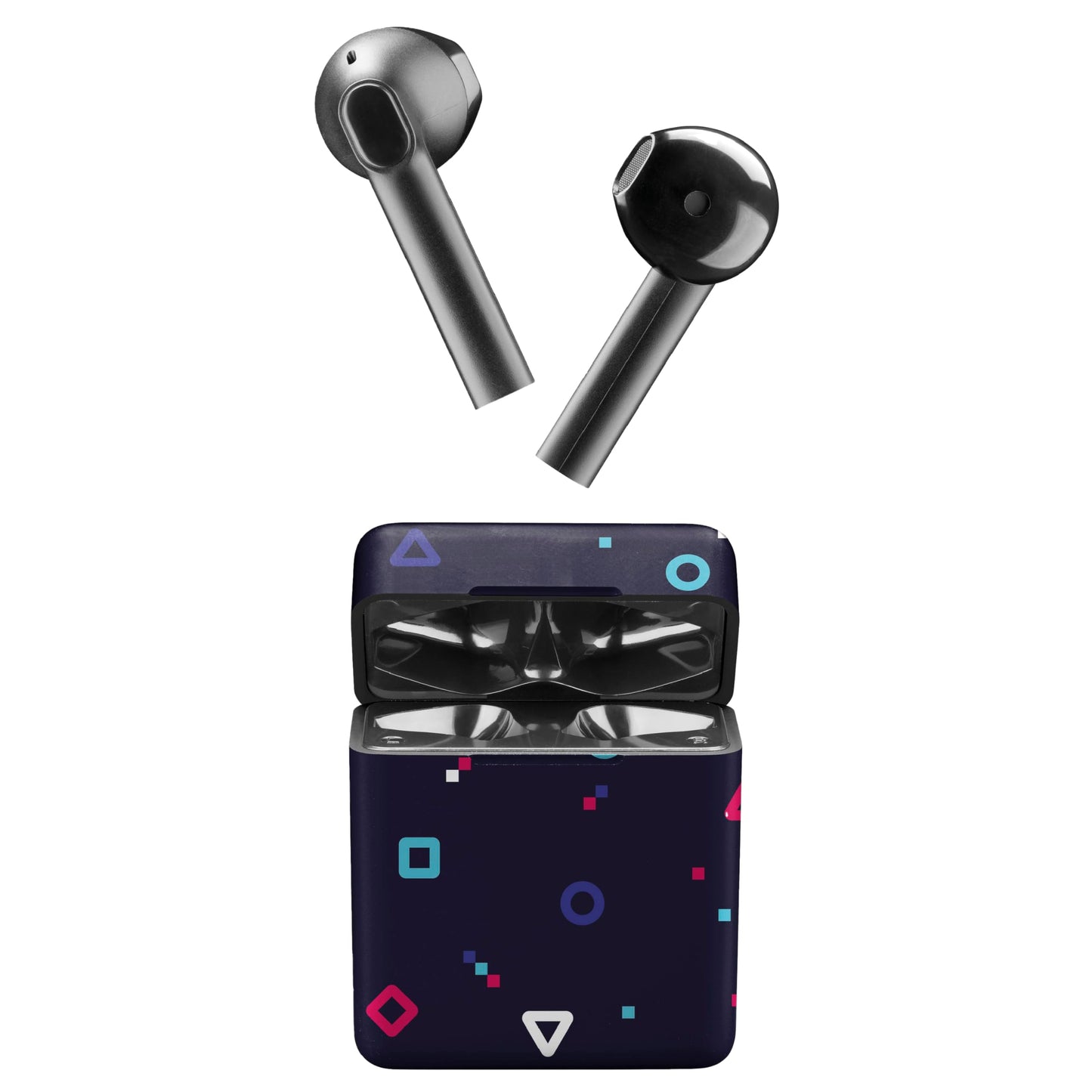 Mūzikas skaņa TWS Fantasy - Bezvadu Bluetooth austiņas ar uzlādes futrāli, 3 stundas atskaņošanas laika, mikrofonu.