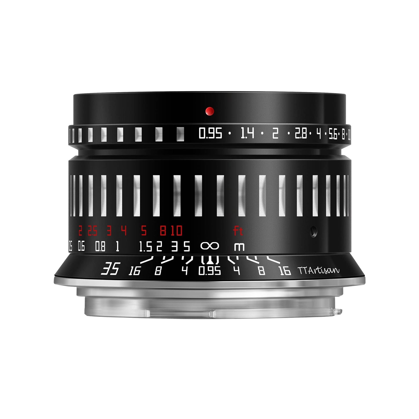 2. TTArtisan 35 mm F0,95 APS-C liela atvēruma manuālā fokusa bezspoguļa kameru objektīvs E-mount saderīgs ar A5000, A6000, A6100, A6300, A6400, A6500, A6600, NEX-5, NEX-7