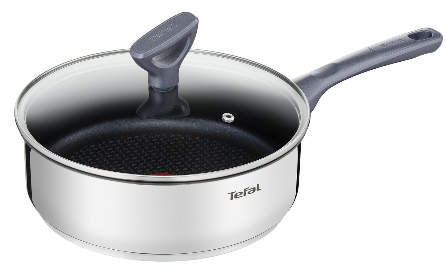 Tefal Dailycook Panna - 24 cm stainless steel frying pan, durable metal construction, ideal for everyday cooking.