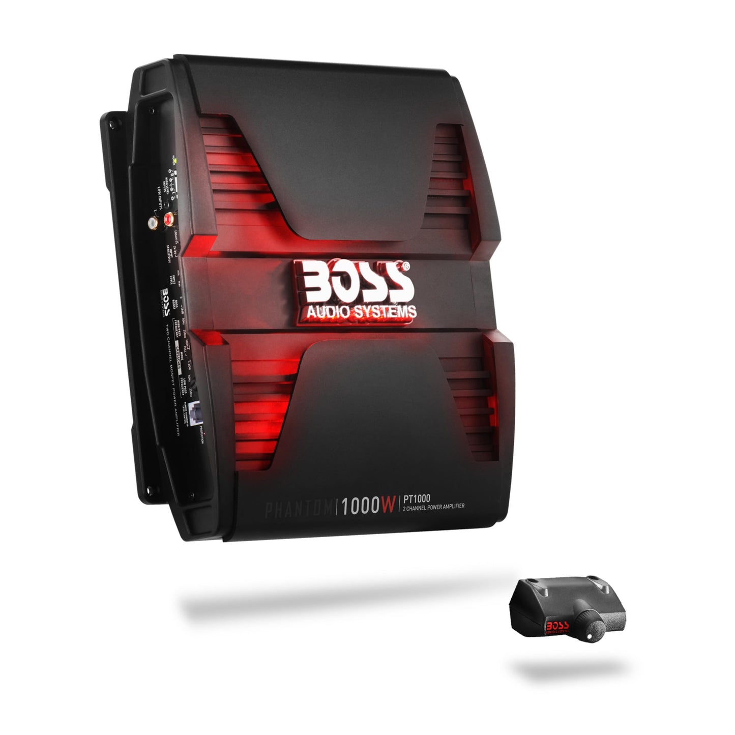 Auto pastiprinātājs BOSS AUDIO PT1000 Phantom 1000 W 2 kanālu, Class A/B