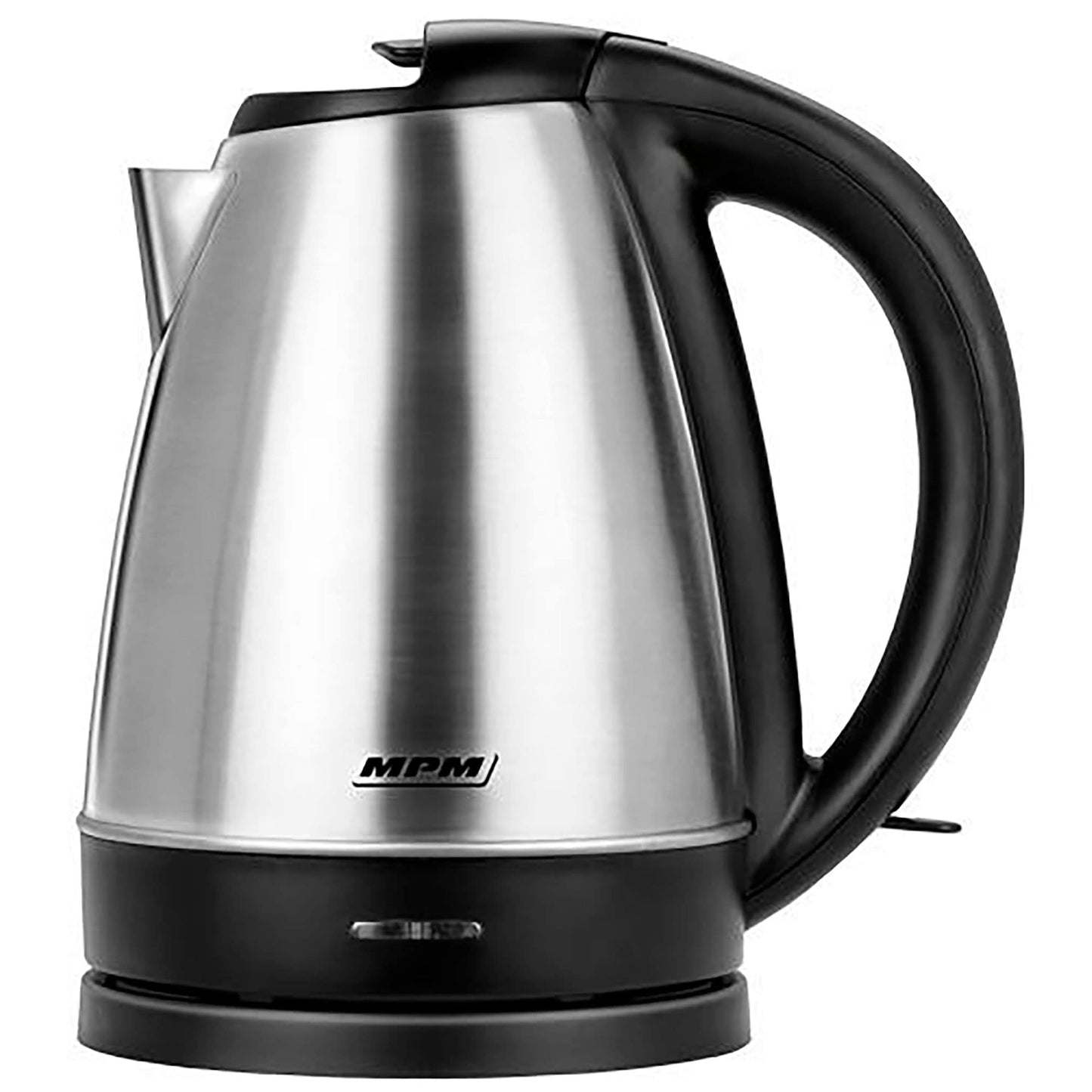 MPM MCZ-103M elektriskā tējkanna - 1,7L, BPA-free nerūsējošais tērauds, slēpts sildītājs, 360° bezvadu, 2200W.