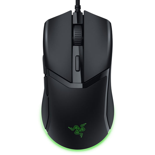 Razer Cobra - Viegls 57 g spēļu pele ar 3. paaudzes optiskajiem slēdžiem un Chroma RGB apgaismojumu.