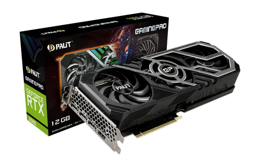 Palit RTX3080 12GB GamingPro - High-performance GPU, GDDR6X memory, ideal for gaming and graphics-intensive tasks.
