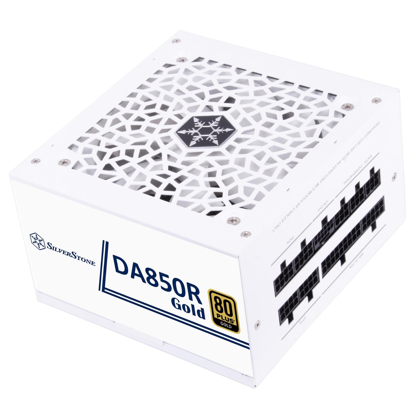 SilverStone DA850R Gold - 850W fully modular ATX power supply, 80 Plus Gold, ATX 3.0 & PCIe 5.0 compatible.