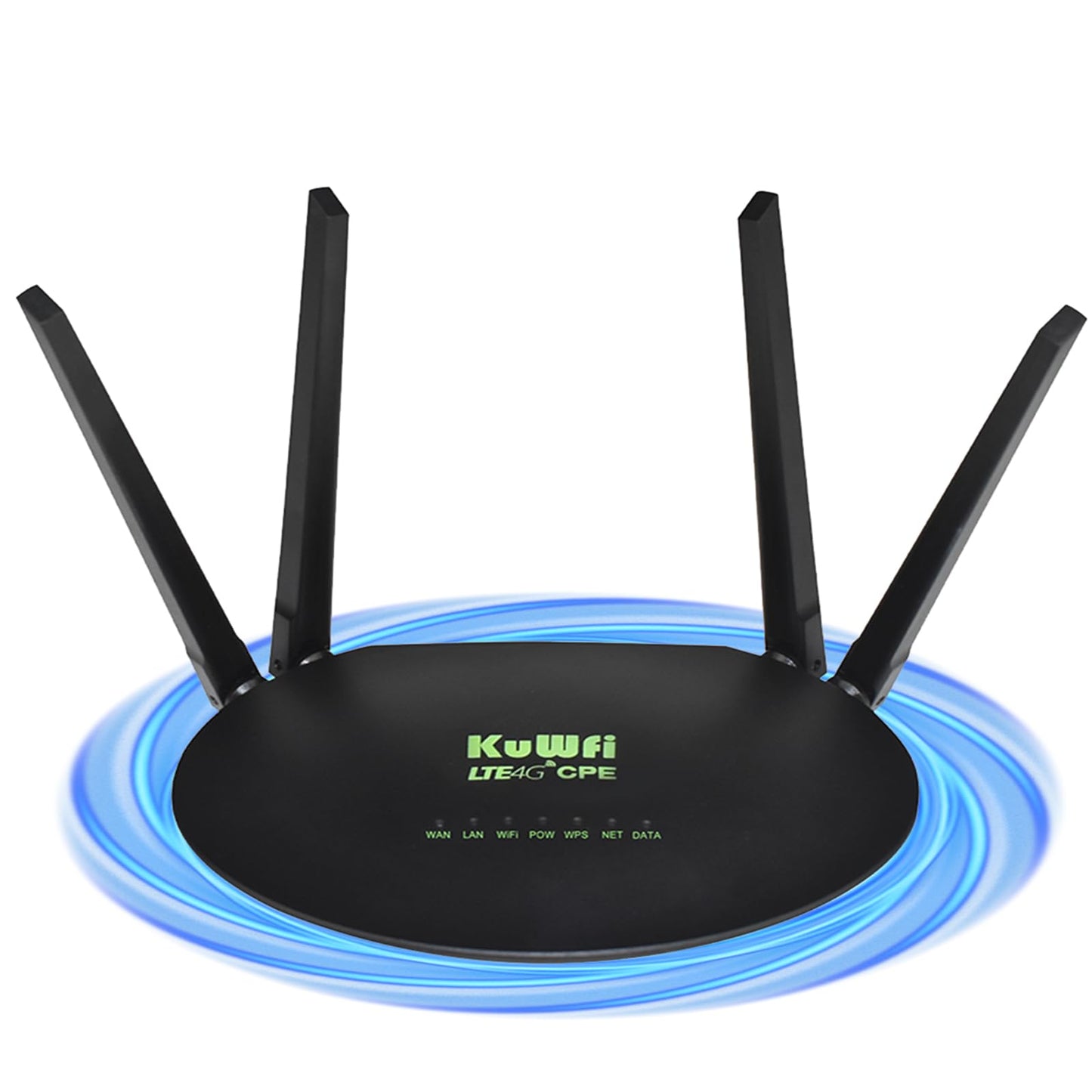 KuWFi 4G LTE maršrutētājs, WLAN maršrutētājs, mobilais WLAN maršrutētājs, 4G maršrutētājs SIM karte, LTE maršrutētājs āra, 150 Mbit/s LTE lejupielāde, LTE modems ar SIM kartes slotu, 300Mbps bezvadu savienojums līdz 32 ierīcēm