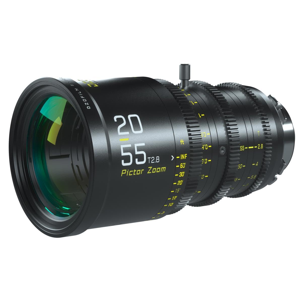 DZOFILM Cine Lens Pictor Zoom 20-55 T2.8 melns PL/EF montāžai (S35)