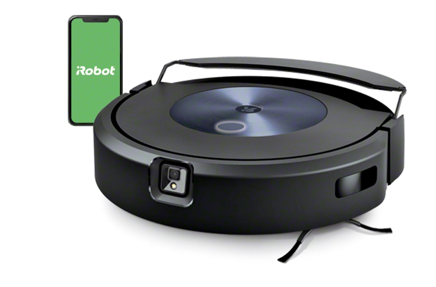 iRobot Roomba Combo j7 - putekļsūcējs ar objektu atpazīšanu, 4 līmeņu tīrīšanu, kartēšanu, balss asistentu, tumši zils.