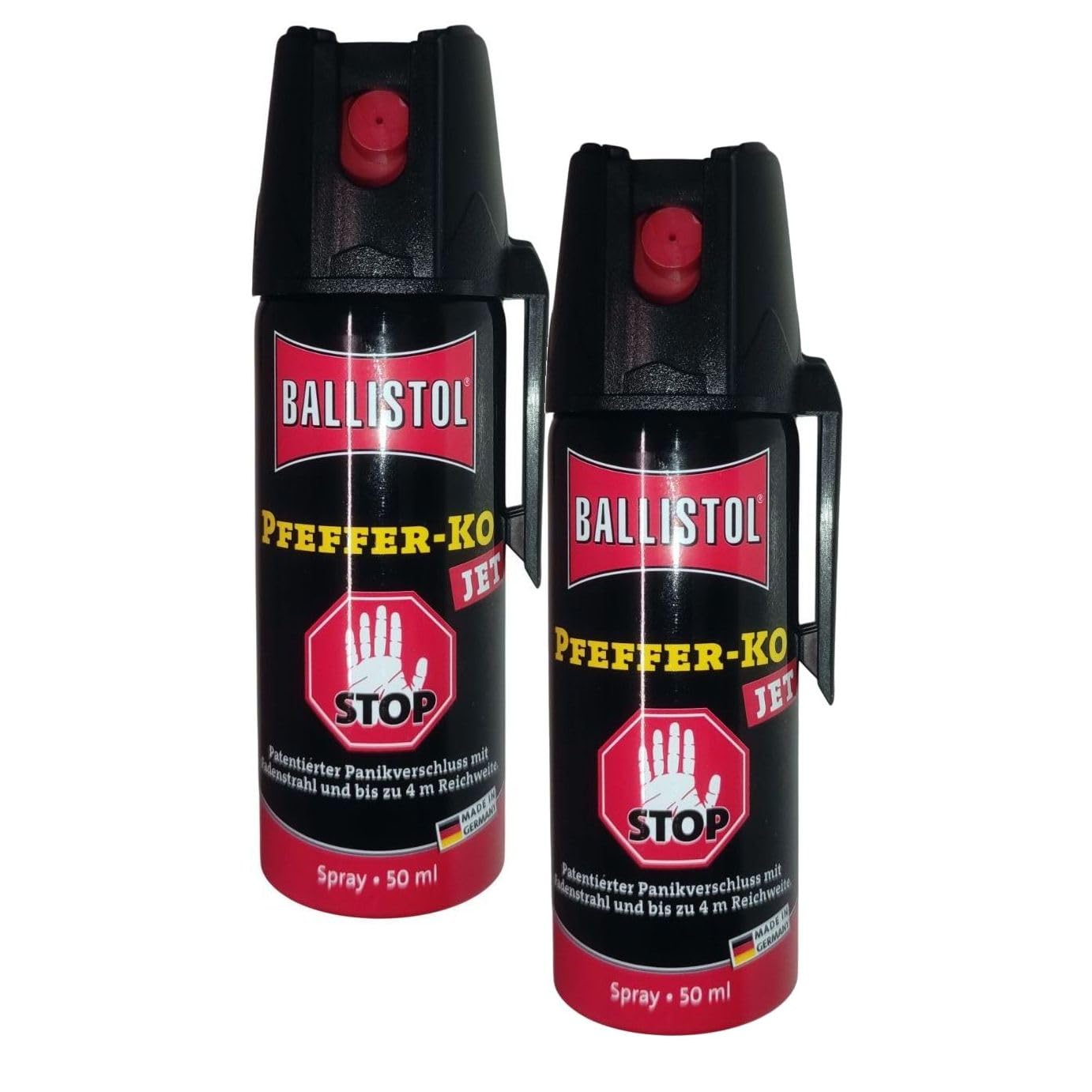 Piparu aerosols pašaizsardzībai KO Jet, 2 x 50ml, ģimenes iepakojums