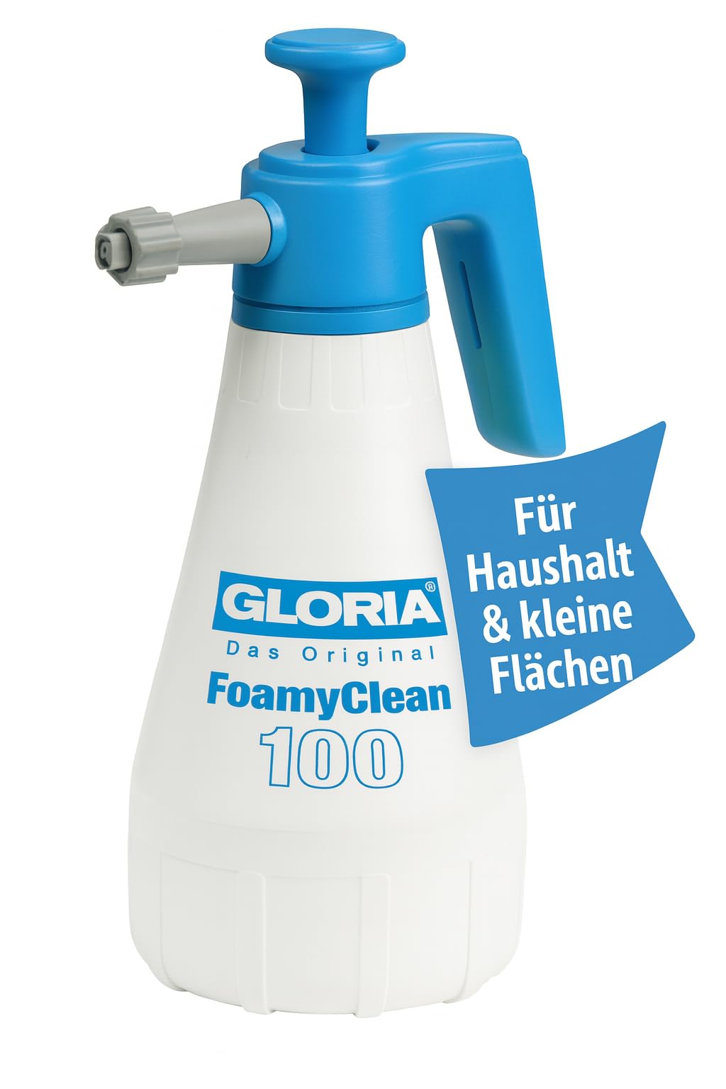 Rokas putu smidzinātājs GLORIA FoamyClean 100 | 1 L spiediena smidzinātājs mājai