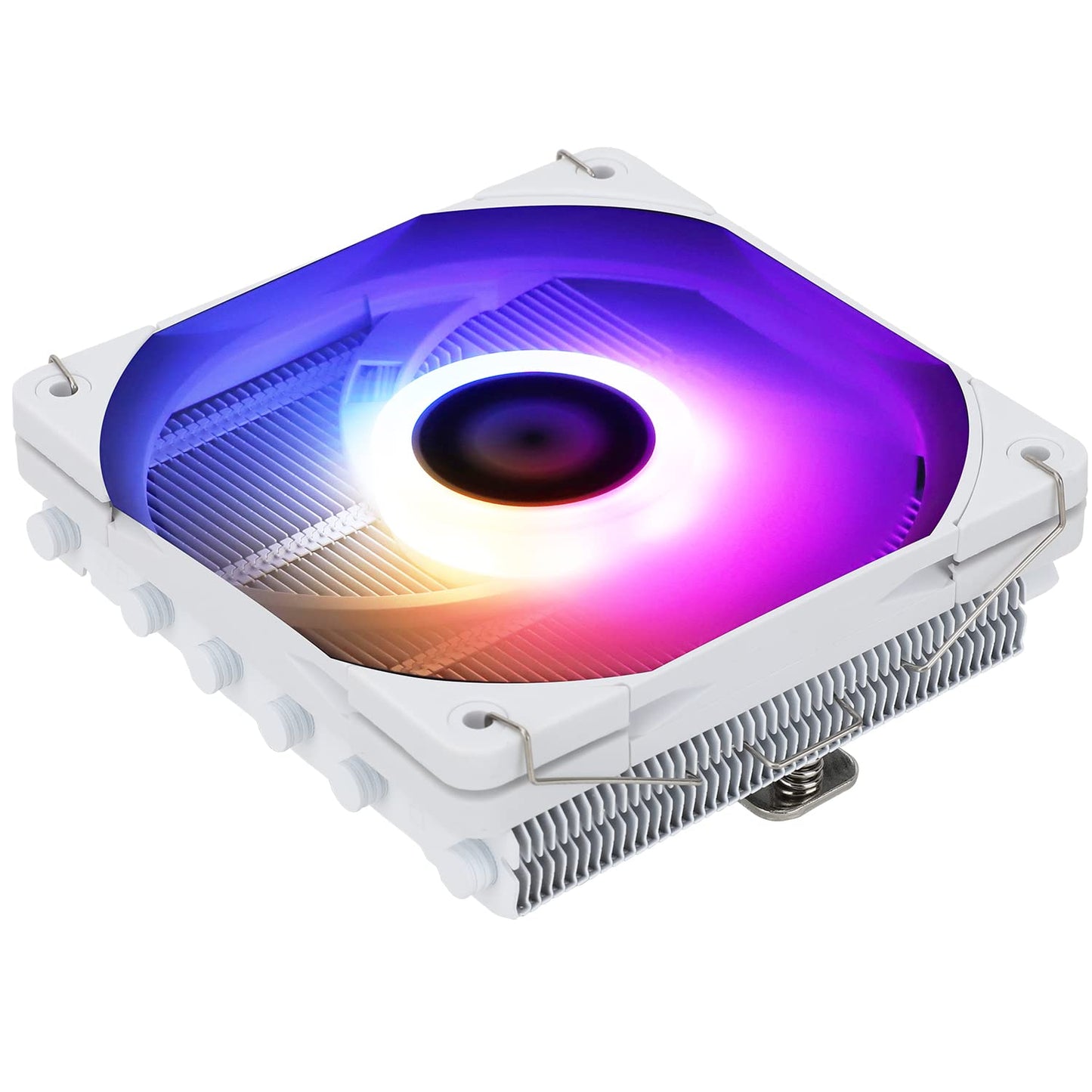 Thermalright AXP120-X67 WHITE ARGB - 120mm PWM fan, 6 heat pipes, 67mm height, compatible with AMD AM4/Intel LGA sockets.