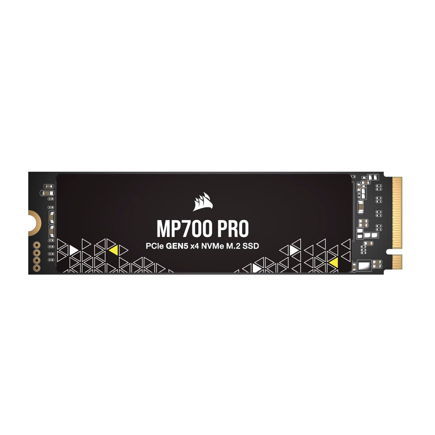 Corsair MP700 PRO 1TB SSD - M.2 2280, up to 11,700MB/s read speed, high-density TLC NAND, sleek black design.