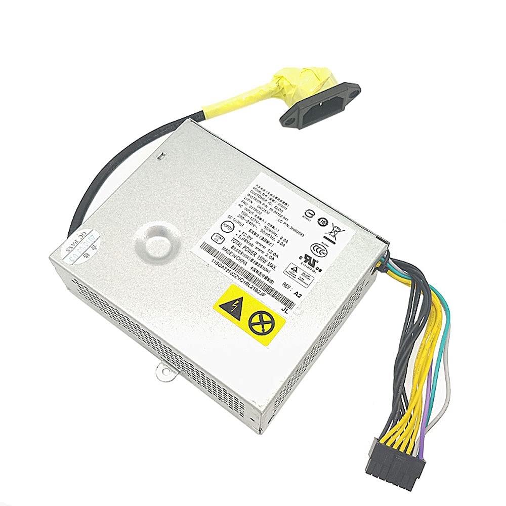 CMJLBM 150W Power Supply - Compatible with Lenovo S510, S700, S760, S710, S560, S590, S720, S770, M7 100Z, MB. 7101Z