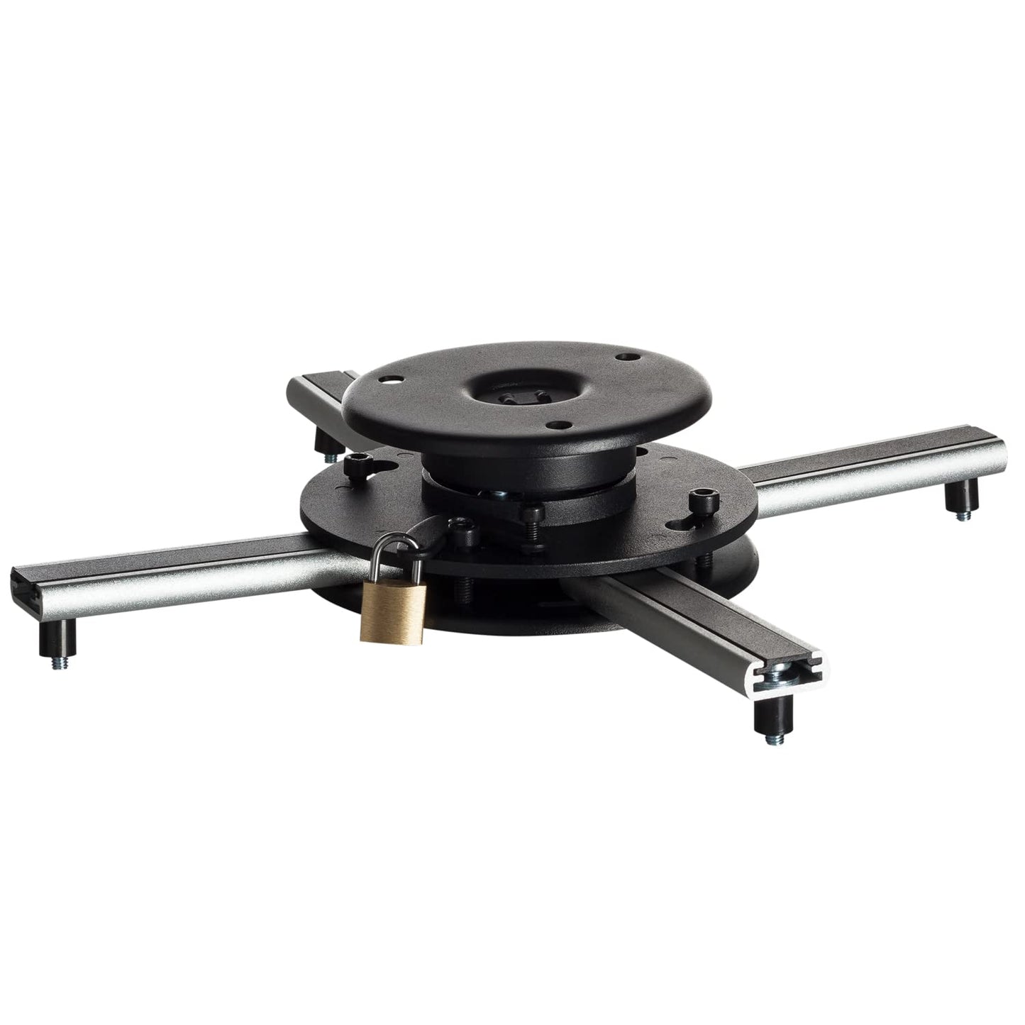 Projektora griestu stiprinājums celexon universal Beamer-Decken-Halterung PS Ultraflat schwarz, melns