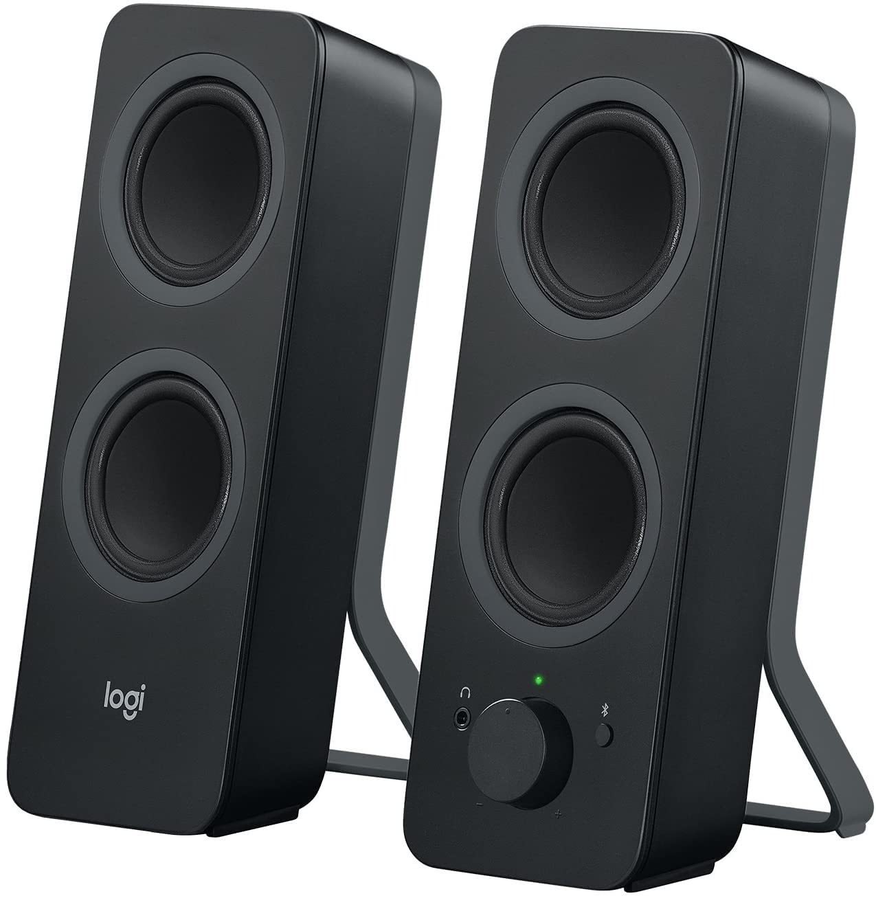 Bezvadu datora skaļruņi Logitech Z207, Bluetooth, melni, stereo skaņa