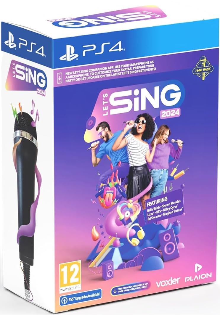 Let's Sing 2024 + mikrofons