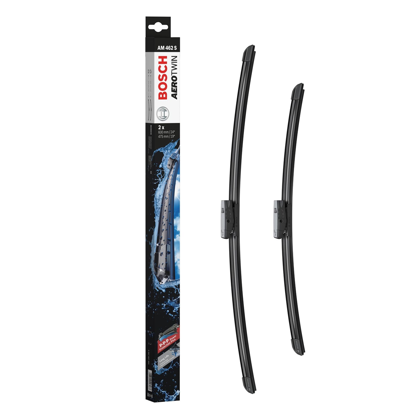 Vējstikla slotiņas Bosch Aerotwin AM462S, 600mm/475mm, komplekts