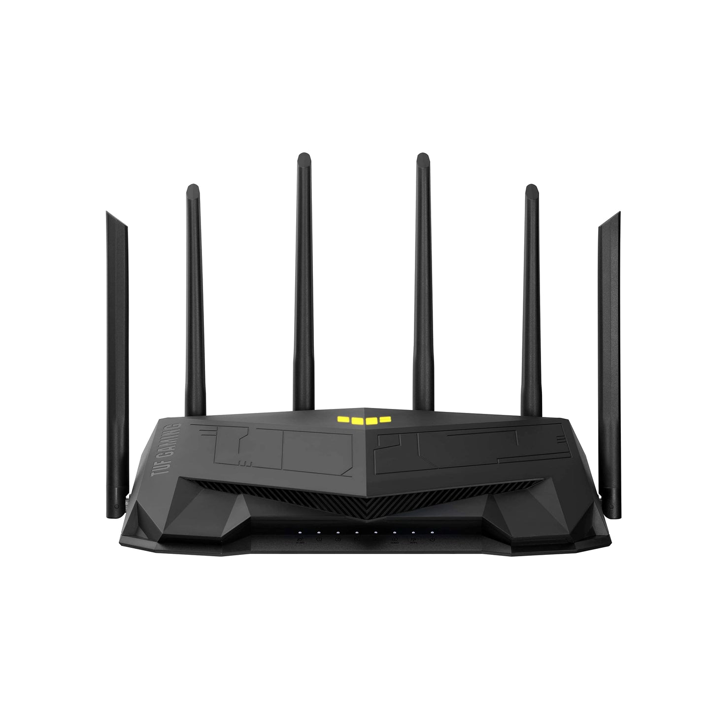 ASUS TUF Gaming AX6000 AiMesh divu joslu WLAN kombinējamais maršrutētājs (tethering kā 4G un 5G maršrutētāja aizvietotājs, WiFi 6, veltīts spēļu ports, divi 2.5G porti, portu pāradresācija, AiProtection Pro)