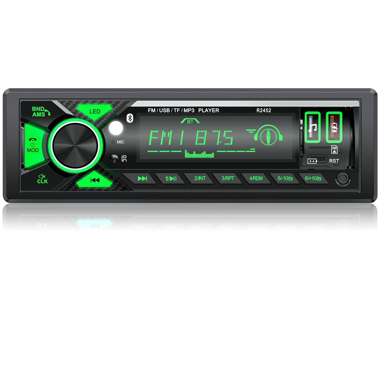 RDS autoradio Bluetooth 5.0, CENXINY FM/AM auto radio Bluetooth