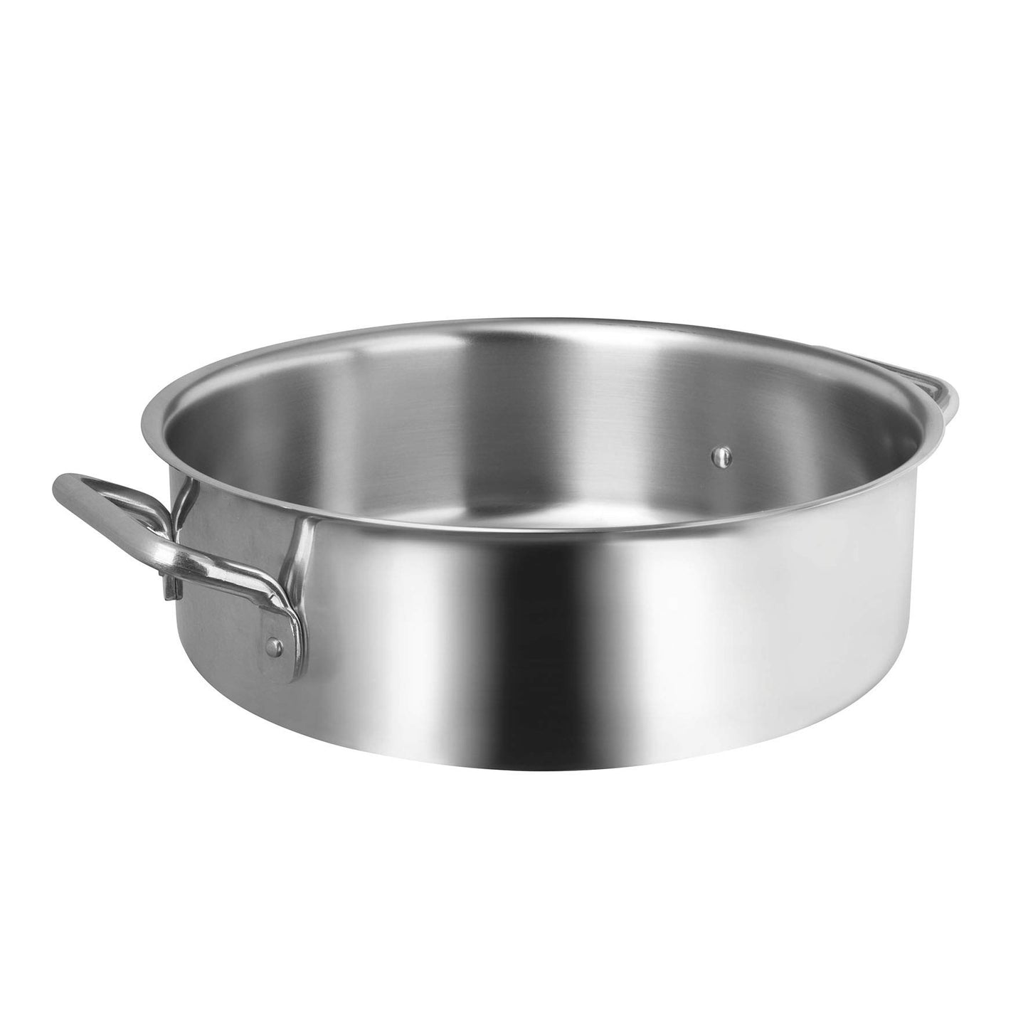 Sitram Rondeau - 10.4L, riveted stainless steel, ideal for restaurants and catering services.