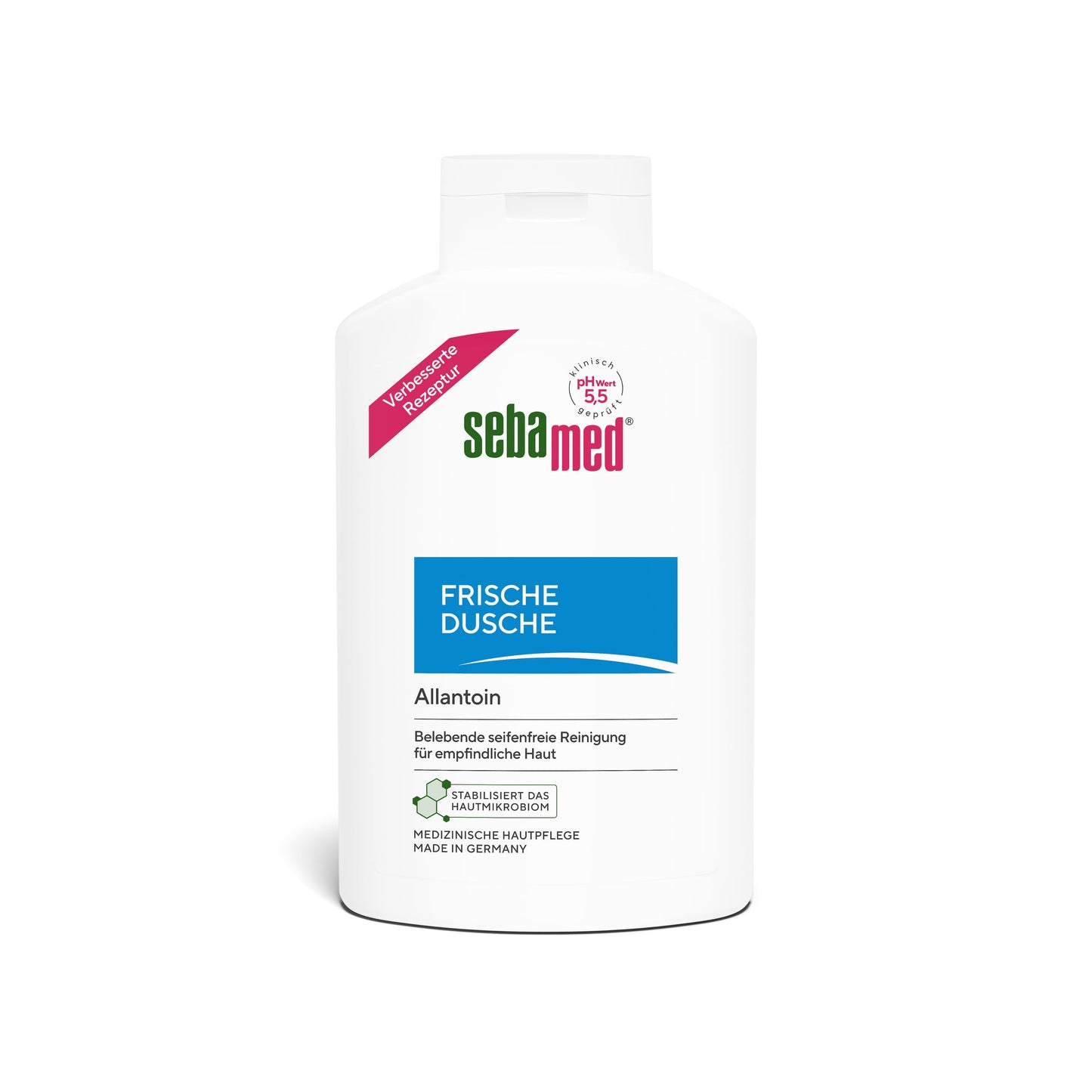 Dušas želeja SEBAMED Frische Dusche 400 ml jutīgai un kairinātai ādai, ilgstoša svaiguma sajūta