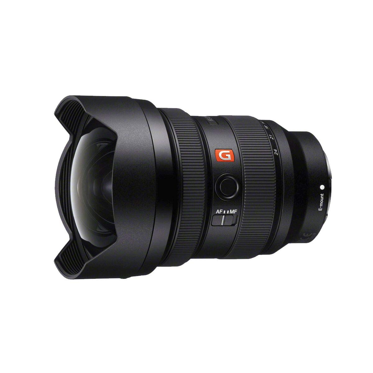 Sony SEL-1224GM G Master ultra plati leņķa zoom objektīvs (12-24 mm, F2.8, pilna kadra, piemērots A9 & A7 sērijām, E-montāža, premium) melns, saderīgs ar E-montāžas kamerām