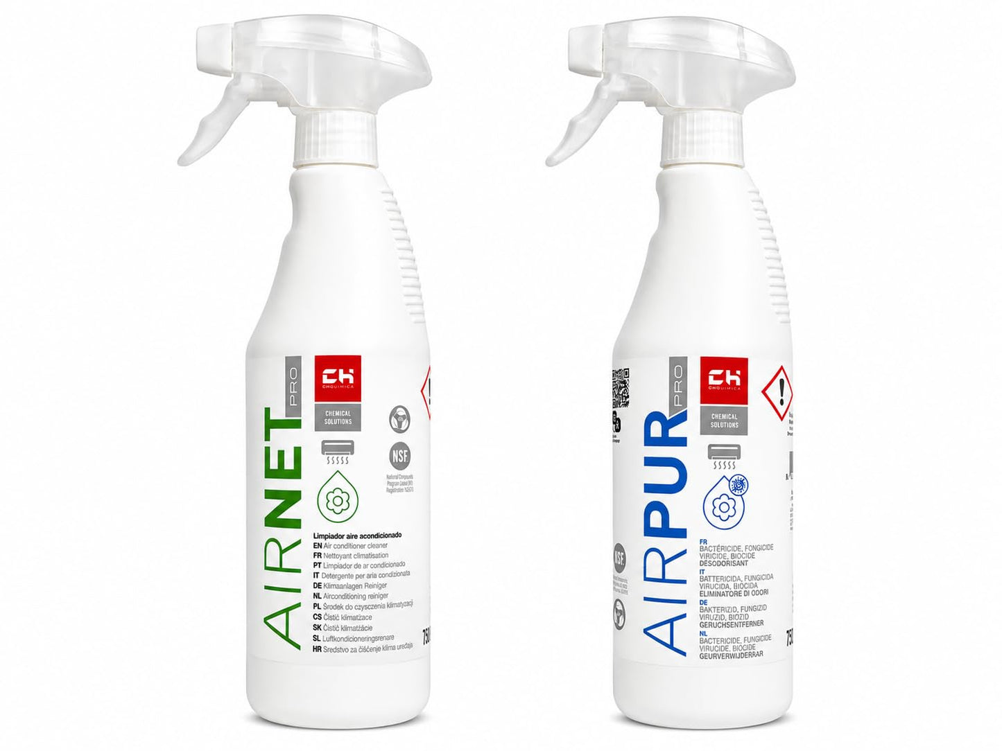 AIRNET+AIRPUR PRO Split gaisa kondicionētāju tīrīšanas un dezinfekcijas komplekts