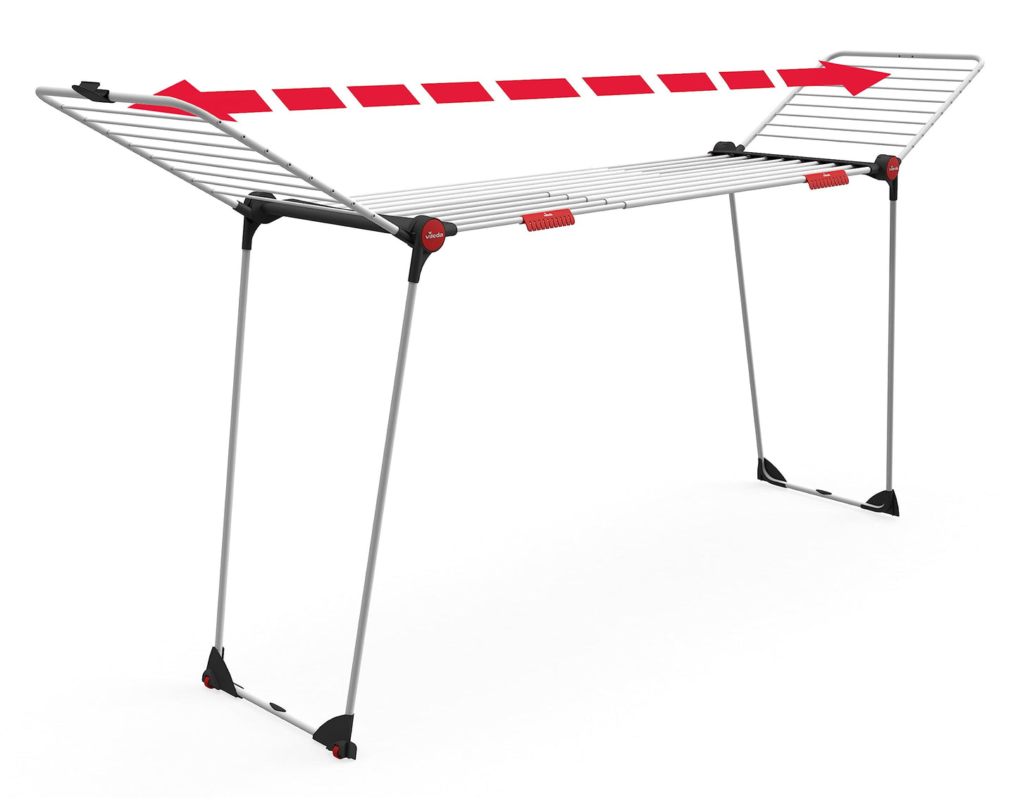 Vileda Infinity Flex Plus veļas žāvētājs, izvelkams, 30m XXL auklas