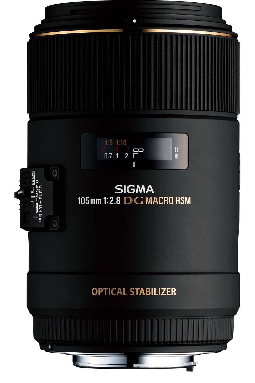 Sigma 105mm F2,8 EX Makro DG OS HSM objektīvs Nikon F objektīvu bajonetam