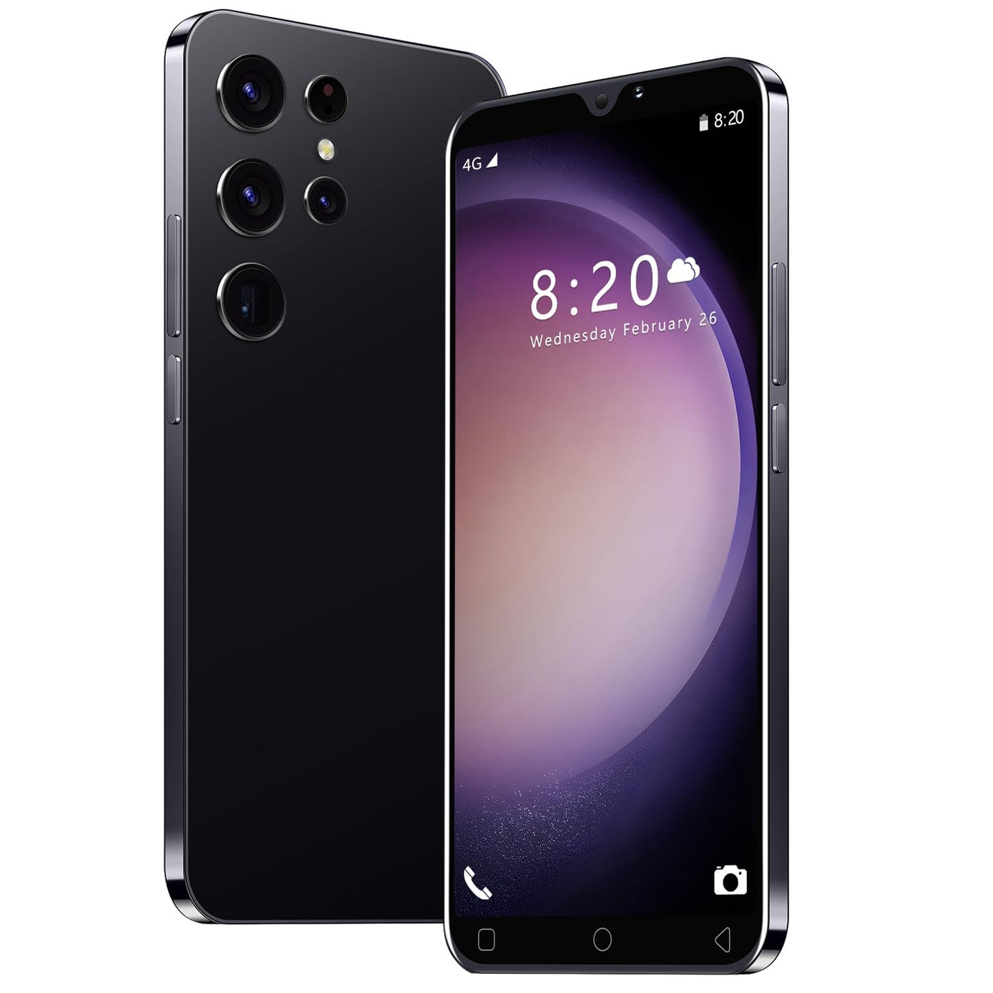 SnHey S23Ultra - 5.0" HD display, 16GB RAM, 128GB expandable, dual SIM, dual cameras, face unlock, Android 9.0.
