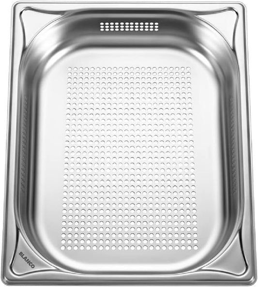 BLANCO atkritumu tvertne GN-P 1/2-65 - nerūsējošā tērauda, kompakta, izturīga, ideāla virtuvei.