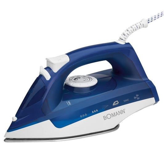 Bomann tvaika gludeklis DB 6004 CB - Powerful steam iron with adjustable temperature and anti-drip system.