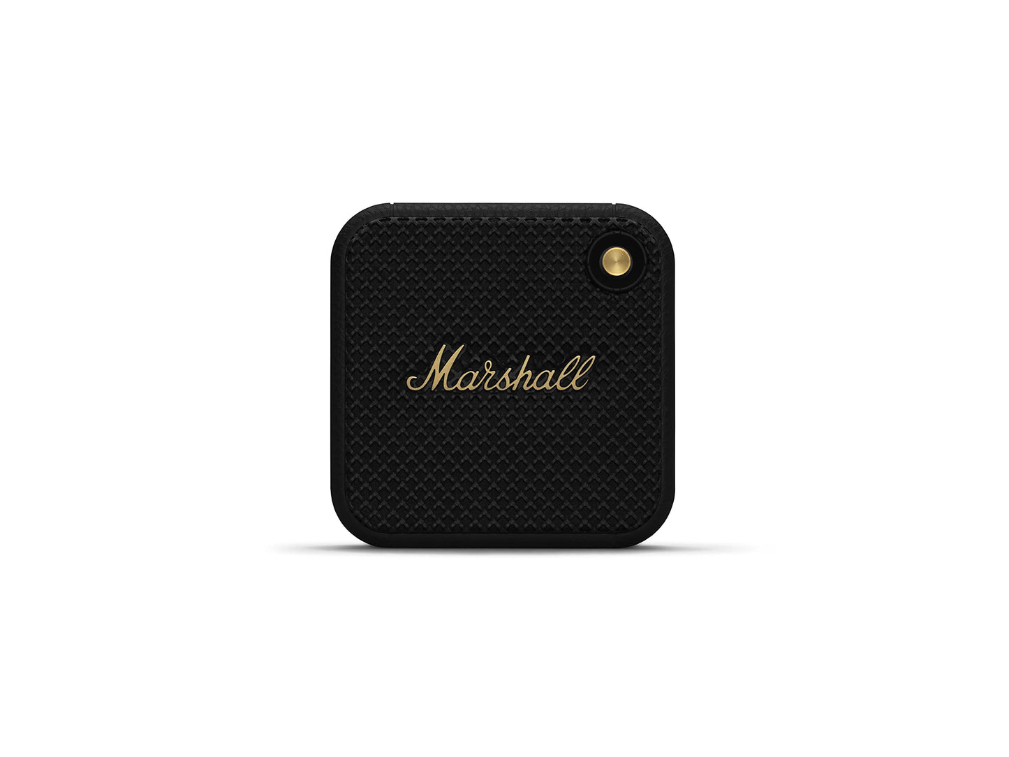 Marshall Willen Black un Brass Portatīvais Bluetooth skaļrunis