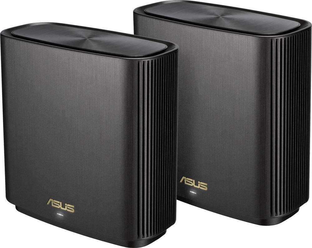 ASUS ZenWiFi AX (XT8) AX6600 2 komplekts, melns, papildu Lielbritānijas savienojums