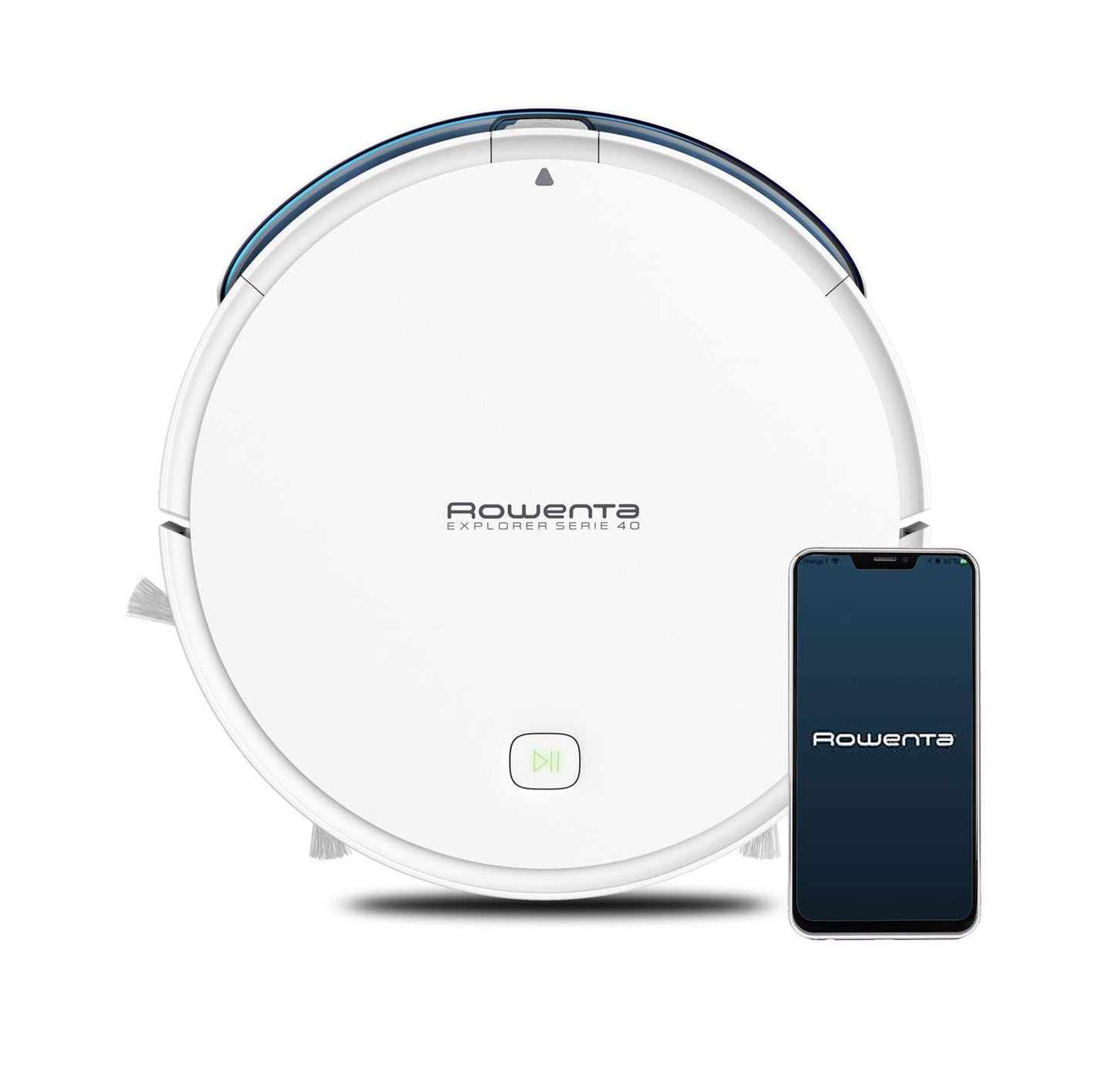 Rowenta X-Plorer 40 RR7267 - 2-in-1 vacuum and mop, pet turbo nozzle, Aqua Power Mop, magnetic strip, 3 cleaning modes.