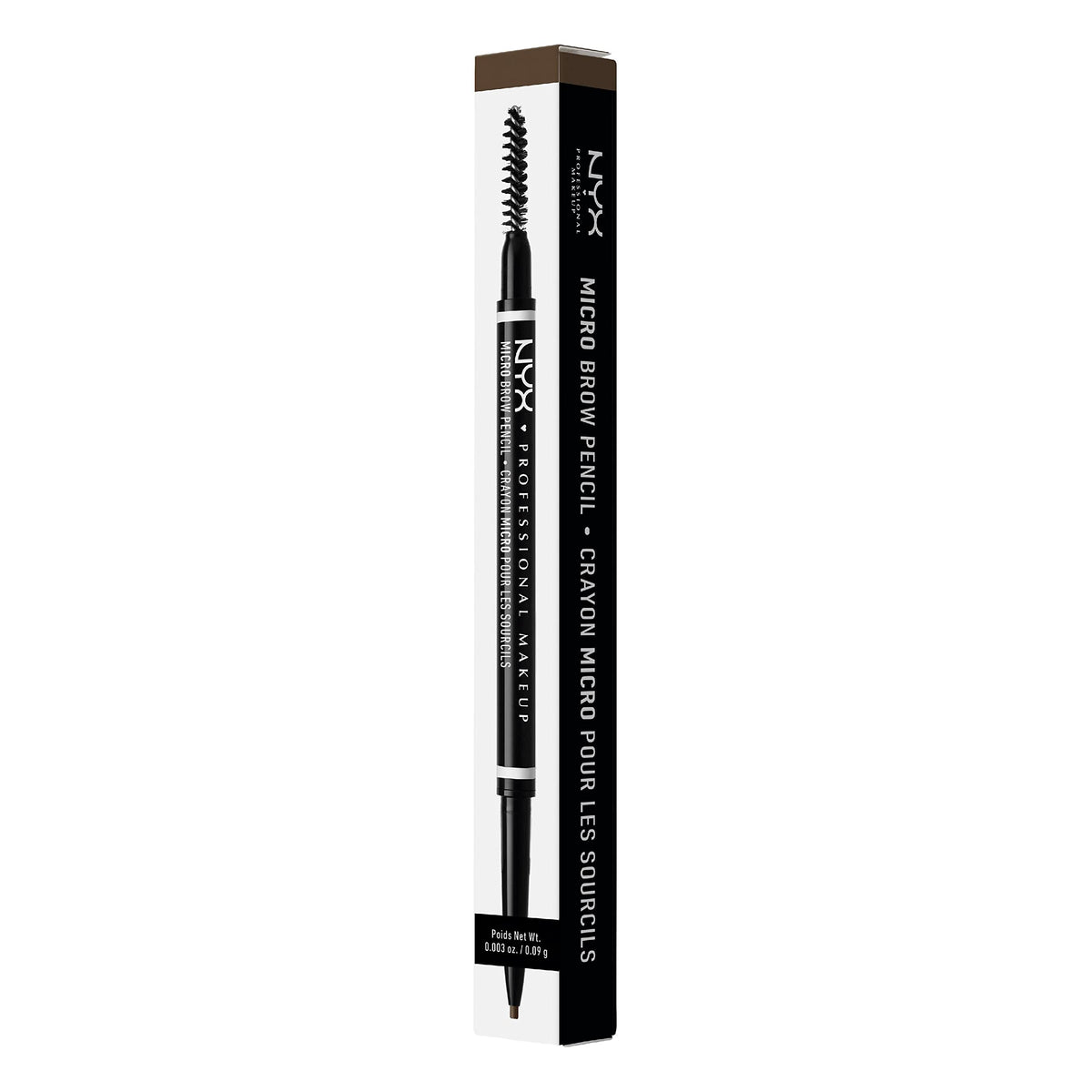 NYX Professional Makeup uzacu zīmulis Micro Brow Pencil 05 Ash Brown, ūdensnoturīgs, vegāns