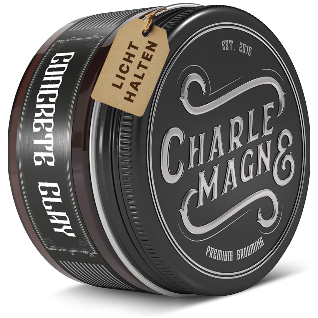 Charlemagne Clay Pomade vīriešiem, 100 ml, viegla fiksācija, matēts matu vasks
