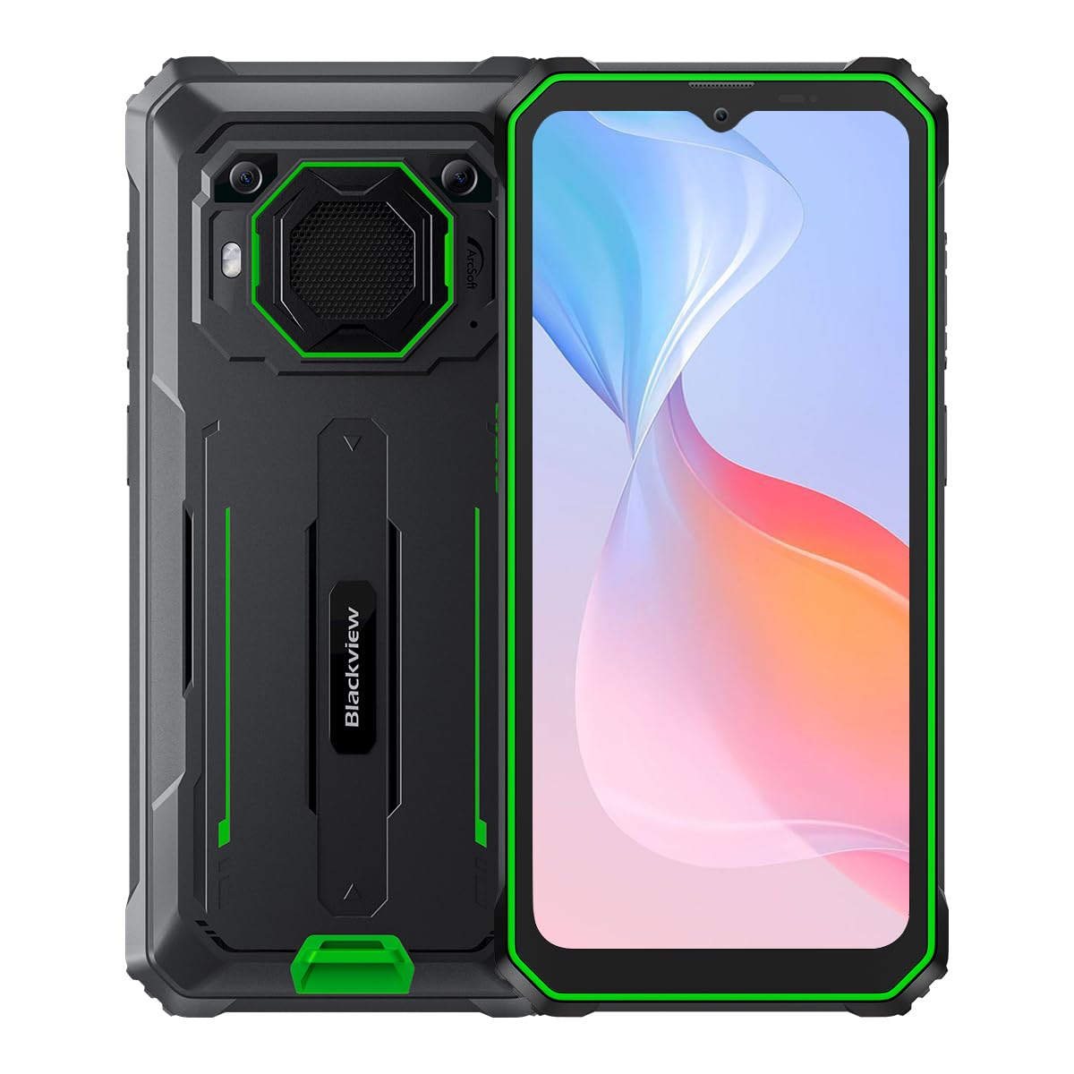 Blackview BV6200 Pro - Āra tālrunis ar 6.5'' displeju, 128 GB ROM, 4 GB RAM, 13000 mAh akumulatoru, 13 MP kameru.