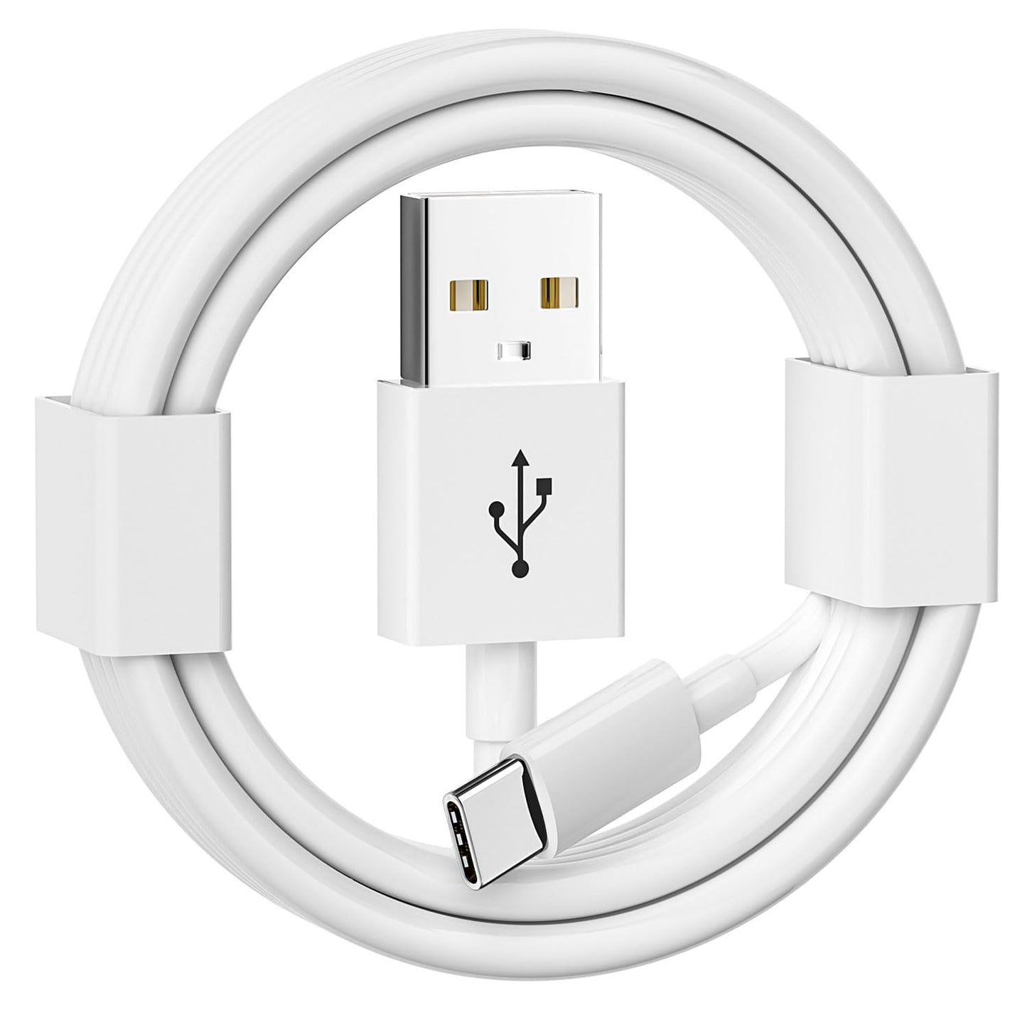 IPhone 16/17/15 CarPlay uzlādes kabelis, USB A uz USB C kabelis iPhone 16,16 Pro Max,16 Plus,16E,17e/17Air, 15 Pro Max, AirPods Pro 3rd/2nd Gen/AirPods 4/Max 2/iPad Type‑C auto uzlādes un datu kabelis