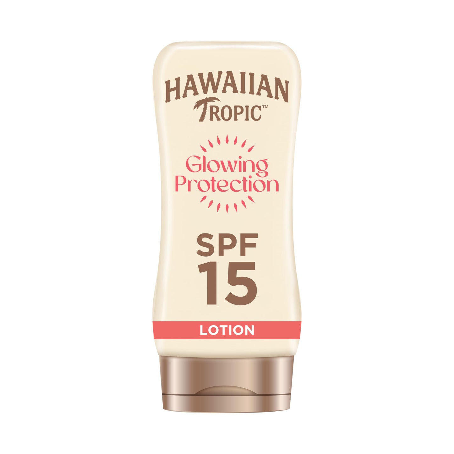 Saules aizsarglosjons Hawaiian Tropic Glowing Protection Sunscreen Lotion LSF 15, 180 ml