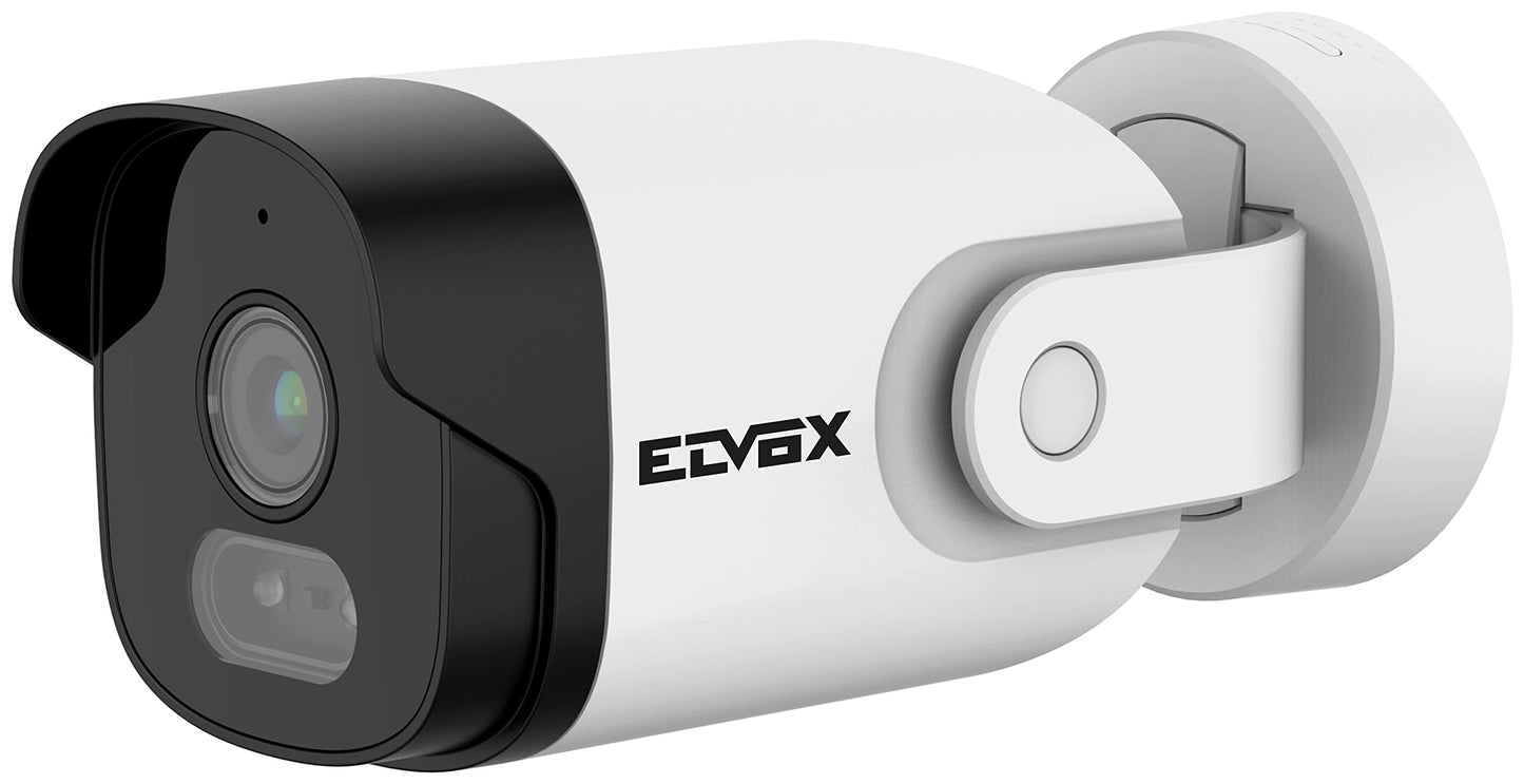 VIMAR 46237.028B WLAN kamera iekštelpām un ārpusei, Full-HD krāsu bullet, aplikācijas uzraudzība, ieraksts uz Micro SD līdz 128 GB (nav iekļauts komplektā)