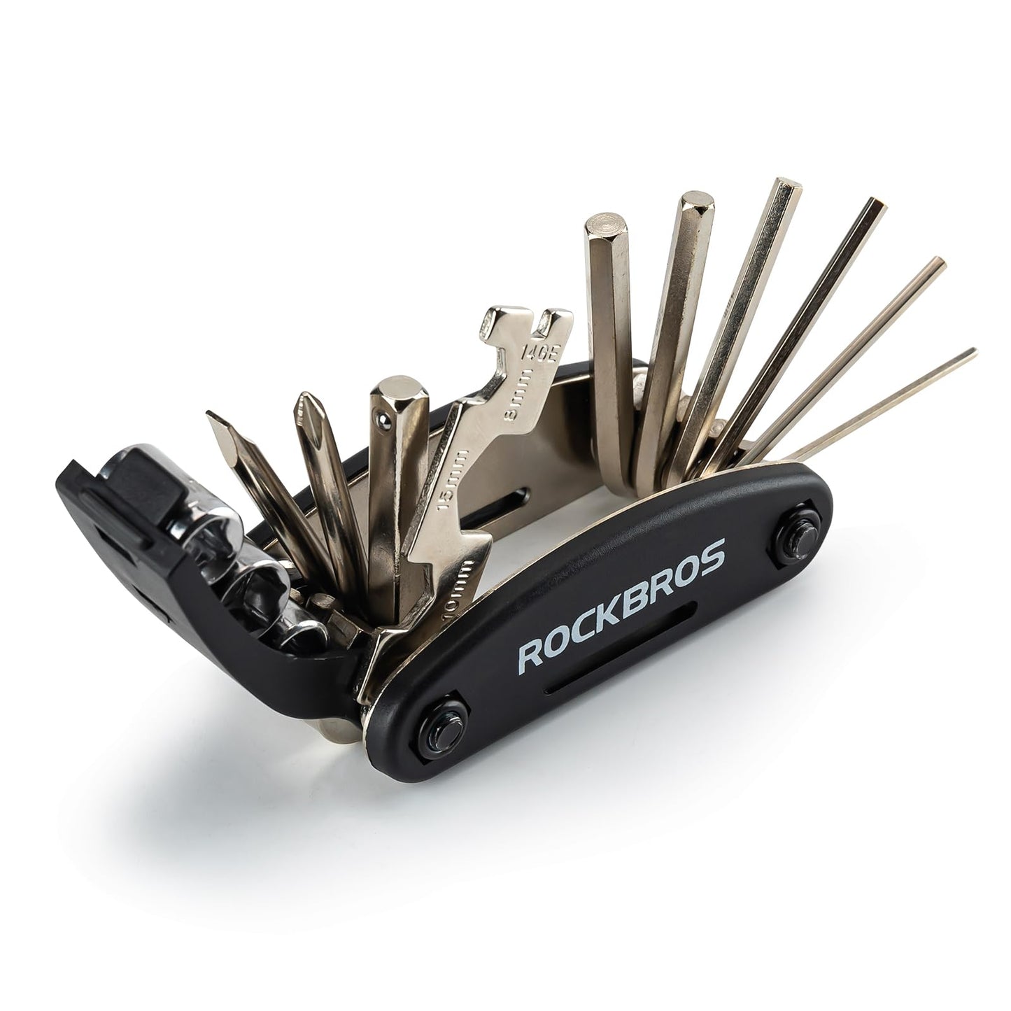 ROCKBROS 16-in-1 velo multitools, saliekams velosipēda instruments