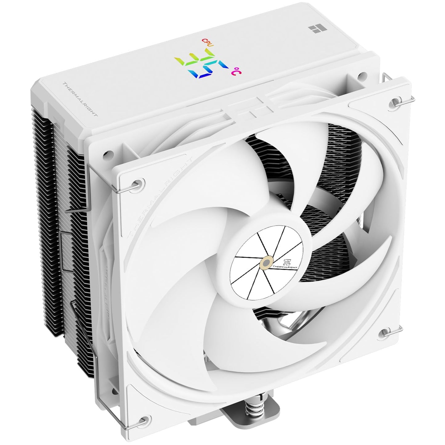 Thermalright Assassin X 120R - 4 heat pipes, digital display, PWM fan, 151mm tall, compatible with AM5 and Intel LGA sockets.